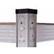 Aga 2x Kovinski regal 174x75x30 cm 5 polic