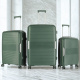 Aga Travel Komplet potovalnih kovčkov MR4682 Temno zelena