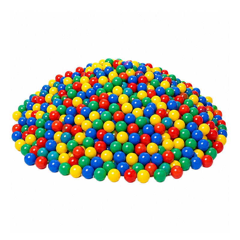 Aga plastične žogice MIX 5,5 cm 200 kos