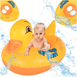 Aga Napihljiva blazina pontonski obroč za otroke raca