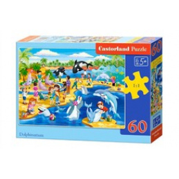 CASTORLAND Puzzle 60 kosov - Delfinarium