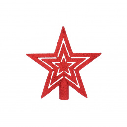 Aga Božična zvezda za drevo Rdeča