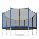 Aga SPORT PRO Trampolin 366 cm Modra + zaščitna mreža