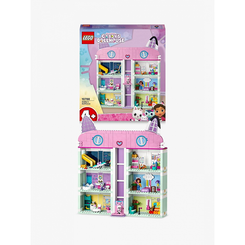 LEGO® Gabijina hišica za punčke 10788 komplet igrače za sestavljanje (498 kosov)