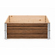 Aga Dvignjena greda 120x80x40 cm Les