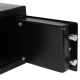 Trezor z mehansko ključavnico 230x170x170mm črna ISO 8800