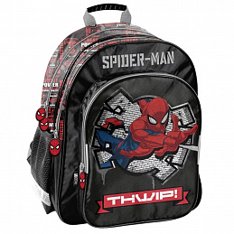 Paso Šolski nahrbtnik s tremi predali Spider-man