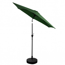Aga Nagibni vrtni senčnik 250 cm Temno zelen