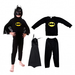 Aga4Kids Otroški kostum Batman S 100-110 cm