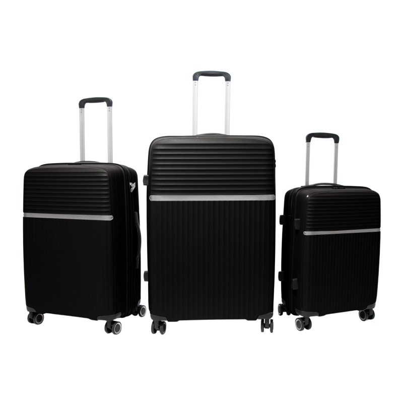 Aga Travel Komplet potovalnih kovčkov MR4679 Črna