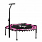 Aga FITNESS Trampolin 130 cm Roza + ročaj - 2. KAKOVOST