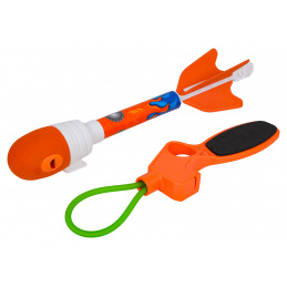 Komplet Rdeče letalo 2v1 z izstreljevalcem