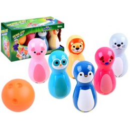 Set barvnih živalskih kegljic 6 kos SP0687