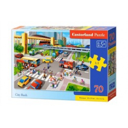 CASTORLAND Puzzle 70 kosov - City Rush