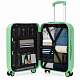 Aga Travel Komplet potovalnih kovčkov MR4669 Zelena