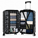Aga Travel Komplet potovalnih kovčkov MR4687 Črna