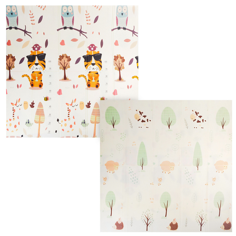 Aga4Kids Otroška zložljiva penasta podloga 200x180 cm - 6DZ126 - II. KAKOVOST