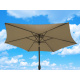 Linder Exclusiv Nagibni senčnik 300 cm Sivo-rjav