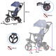 Aga Otroški tricikel TRIKE FIX LITE Modra