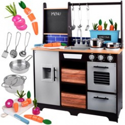 Otroška lesena kuhinja Loft ZA4129