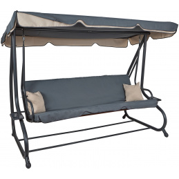 Aga Vrtna gugalnica XXXL COMFORT LUX Dark Grey