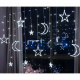 Svetlobna zavesa 138 LED USB hladno bela KS19756