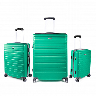 Aga Travel Komplet potovalnih kovčkov MR4657 Temno zelena