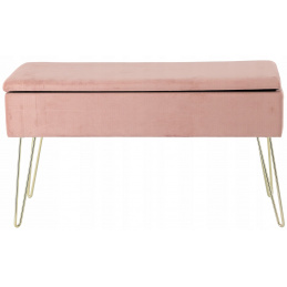 Aga Taburet s shranjevalnim prostorom Roza