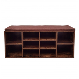 Aga Lesena omarica za čevlje s sedežno blazino MR2018