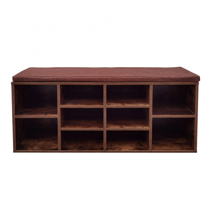 Aga Lesena omarica za čevlje s sedežno blazino MR2018