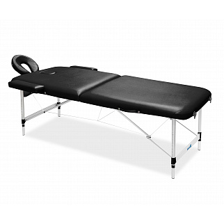 Aga Aluminijasta masažna miza MR7150 Črna