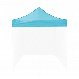 Aga Streha za prodajni kiosk 3x3m Svetlo modra