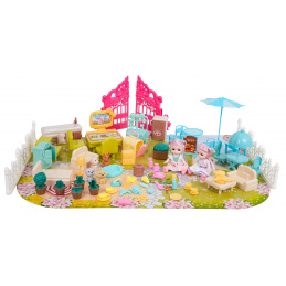 MEGA Hišica za punčke + Dodatki