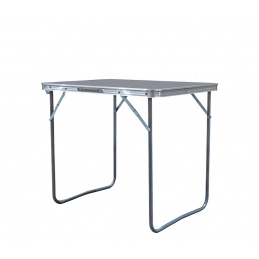 Aga Zložljiva kamping miza 70x50x60 cm Siva