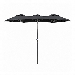 Linder Exclusiv Vrtni senčnik 300x150x220 cm Temno siv