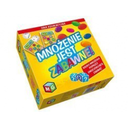 Igra množenja je zabavna učna igra Multigra GR0391