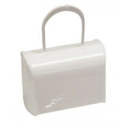 Etui za dudo 0m+ POUPY Bela torba