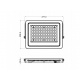LED reflektor PREMIUM LINE - 50W - IP65 - nevtralna bela