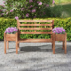 Aga Vrtna klop s koriti 184x59x95 cm