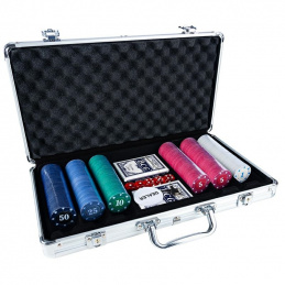 B10F KOMPLET ZA POKER 300 KOS. KOVČEK