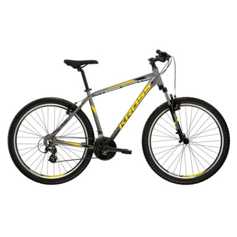 KROSS Moško gorsko kolo MTB HEXAGON 2.0 27,5" Siva