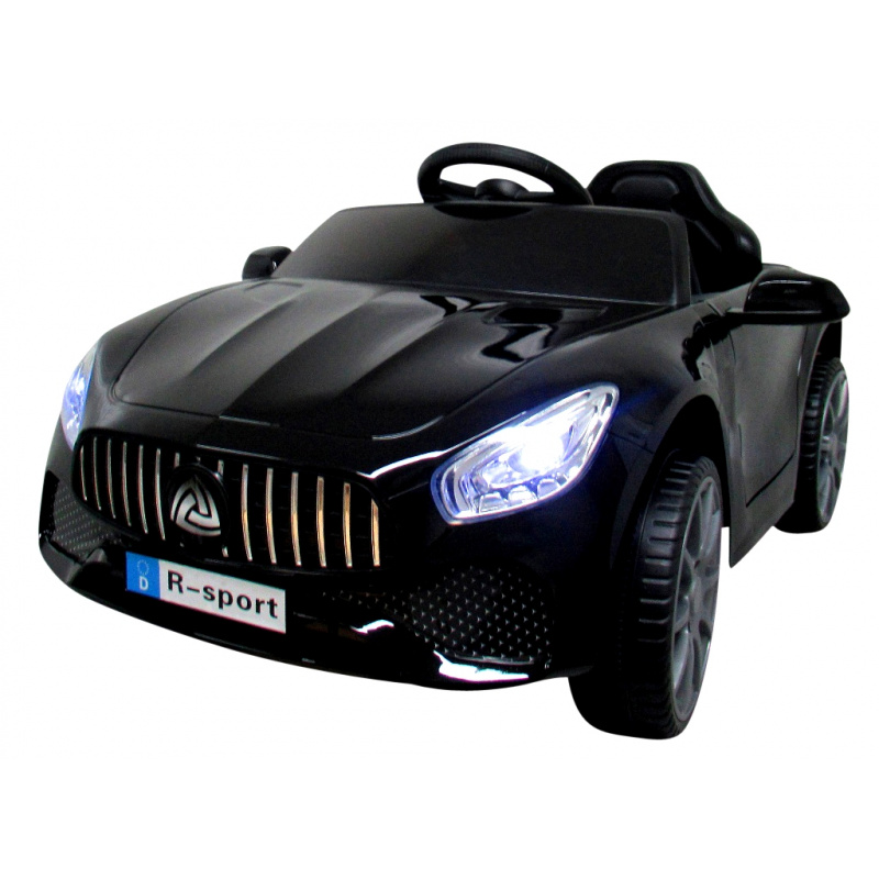 R-Sport Električni avto Cabrio B3 Črna barva