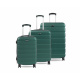 Aga Travel Komplet potovalnih kovčkov MR4650 Zelena