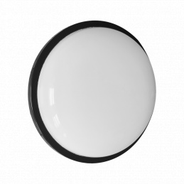 LED stropna svetilka črna TOR-202C - IP65 - 20W - nevtralna bela