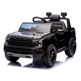 FORD RANGER Raptor ČRNA Avto na akumulator EVA Usnje pilot AKUMULATOR LION