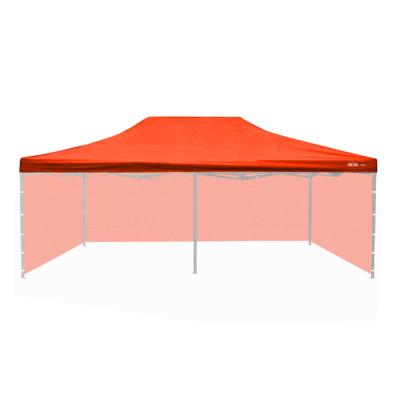 Aga Streha za prodajni kiosk 3x6m Oranžna