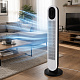 Aga Stolpni ventilator 79 cm Beli