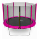 Aga SPORT TOP Trampolin 305 cm Pink + zaščitna mreža