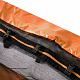 Aga Zaščitna mreža za pravokotno trampolino 122x183 cm Oranžna