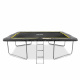 Aga Pravokotna trampolina 244x335 cm Črna/Rumena